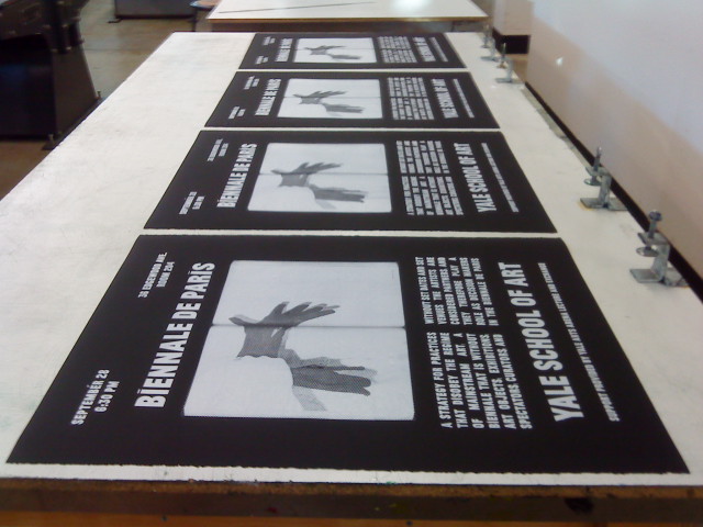 Biennale de Paris Poster